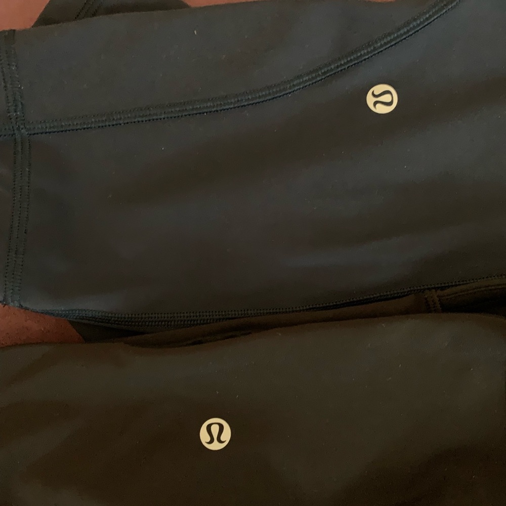 2 pairs of Lululemon leggings size 8